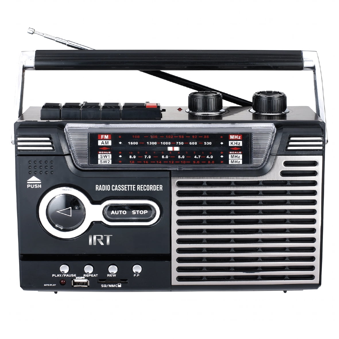 Radio Cassette Irt I005gsfm500 Fm/usb/bt