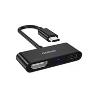 Choetech - Adaptador Usb-C A Hdmi 4K Con Puerto Carga Para Macbook