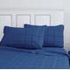 thumbnail image 2 of Set sabanas 210 hilos 1.5 plaza color azul, 2 of 2