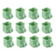 thumbnail image 5 of 12 Fundas De Silicona Para Pies De Mesa Que Evitan Arañazos En El Suelo, Cuadrado Verde M, 5 of 5