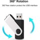 thumbnail image 3 of Unidad flash USB JUANWE de 8 GB, 10 paquetes, diseño giratorio de metal, 3 of 7