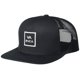 thumbnail image 1 of Gorra RVCA Ajustable Snapback Estilo Camionero Negra Talla Única, 1 of 4