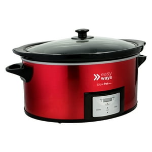 Easyways - Olla De Cocción Slow Pot Mini 3.8 L
