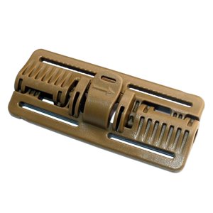 Ioensy - Chaleco Deslizante De Hebilla De Liberación Rápida Para Correa De Mochila De Caza Accesorios De Cinturón Caqui Largo