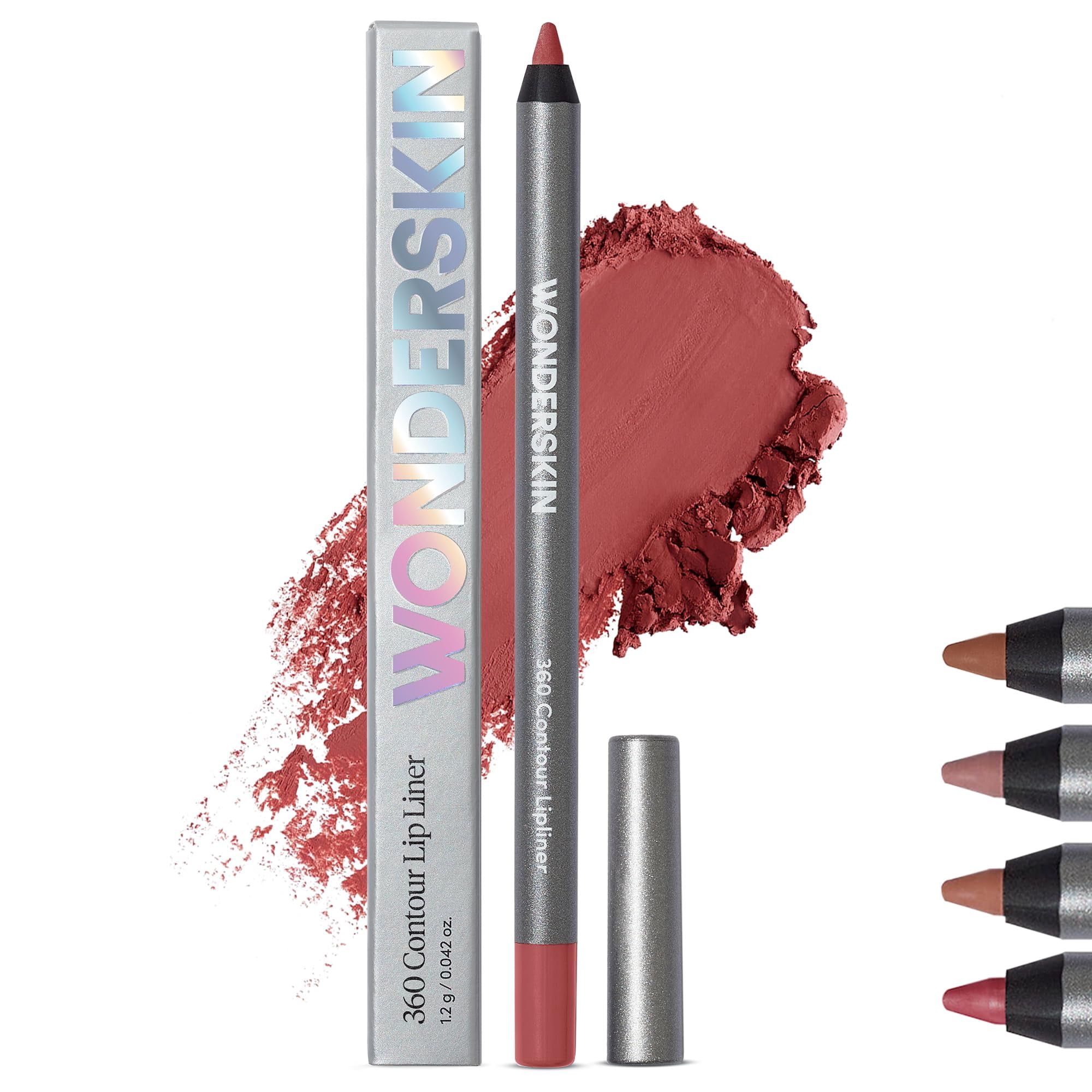 Lápiz Delineador De Labios Wonderskin 360 Contour Long Lasting Nude