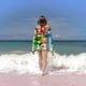 thumbnail image 2 of Yo Gabba Gabba Toalla de playa de secado rápido con diseño temático, regalo para mujeres y niñas, ideal para cumpleaños, fans, amantes de la música, uso en la playa o al aire libre, 78 × 150 cm, 2 of 6