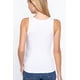 thumbnail image 3 of Camiseta Sin Mangas Ccwholesalesclothings Screen Print Knit Tank Top Blanco, 3 of 5