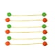 thumbnail image 4 of 6x Bolas De Escalera Versátiles (2 Colores) Pelotas De Golf Para Lanzamiento En Césped Combina Naranja Y Verde, 4 of 5