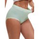 thumbnail image 4 of INSPIRE CHIC Bragas de Mujer de Cintura Alta con Encaje de Algodón de Cobertura Completa Talla XL Verde Oscuro, 4 of 4