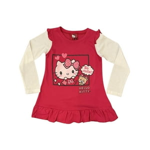 Polera Niña Hello Kitty Coral 6