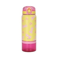 Botella Térmica Niños Barbie Shine 2 En 1 590Ml Acero Inox Uma