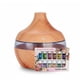 thumbnail image 1 of Pack Humidificador Aromatizador 12 Escencias Forma Grano Madera Claro, 1 of 3