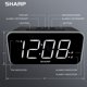 thumbnail image 3 of Despertador Sharp Jumbo, pantalla fácil de leer con control de atenuación, 3 of 6