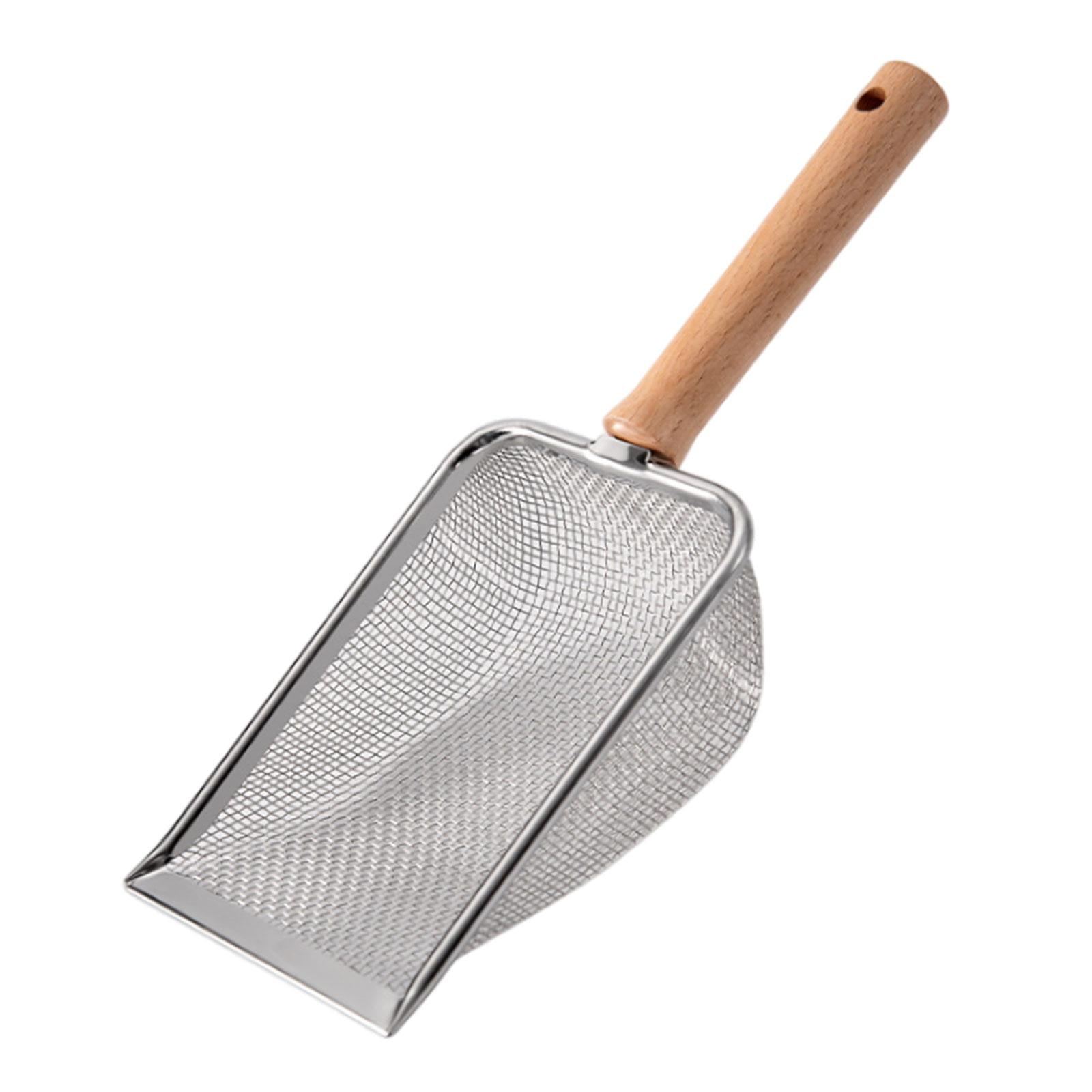 Ioensy - Cuchara Para Arena Para Gatos, Tamiz Para Mascotas, Pala, Limpiador De Lagartos, Cuchara Para Arena, Pala Para Arena, 2x2mm