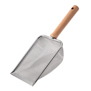 Ioensy - Cuchara Para Arena Para Gatos, Tamiz Para Mascotas, Pala, Limpiador De Lagartos, Cuchara Para Arena, Pala Para Arena, 2X2Mm