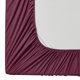 thumbnail image 4 of Sábanas de franela de la colección Sweet Home Warm Queen, color rojo burdeos, 4 of 5