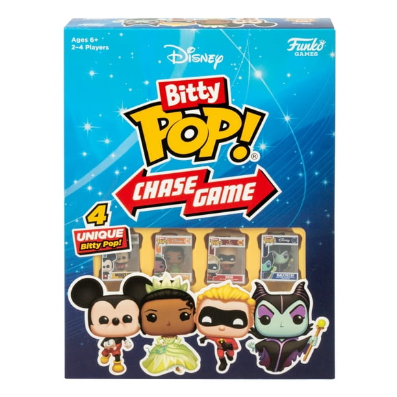 Juego de mesa Funko Games Bitty Pop! Persigue a Disney de 2 a 4 jugadores