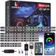 thumbnail image 1 of Kit de Luces LED para Moto LD DARKEAGLE RGB 12V IP68, 1 of 3