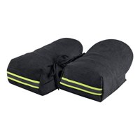 Ioensy - Manillar De Motocicleta Invierno Atv Regalo Cálido Guantes De Manillar De Motocicleta Cálidos Negros