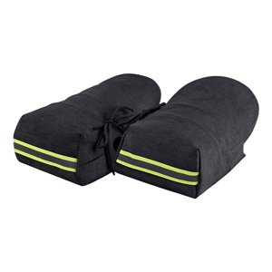 Ioensy - Manillar De Motocicleta Invierno Atv Regalo Cálido Guantes De Manillar De Motocicleta Cálidos Negros