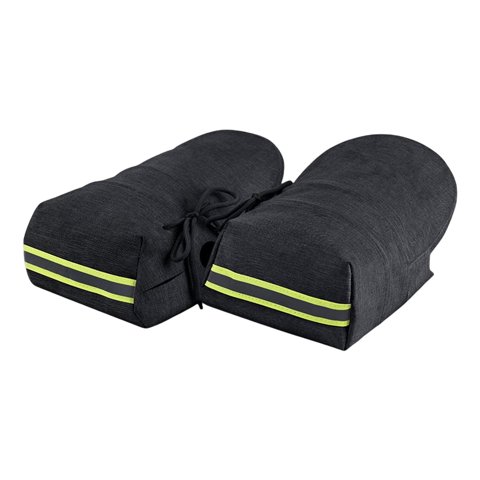 Ioensy - Manillar De Motocicleta Invierno Atv Regalo Cálido Guantes De Manillar De Motocicleta Cálidos Negros