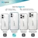 thumbnail image 3 of Funda para teléfono Speck GemShell Crystal Clear para iPhone 16 Plus, 3 of 6