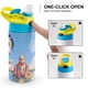 thumbnail image 4 of Rainbow Brite Botella de Agua con Tapa Pop Top de Un Toque, Acero Inoxidable, a Prueba de Fugas, para Deportes, Botella Infantil azul 12 oz, 4 of 6