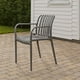 thumbnail image 3 of Silla Plástico Apilable Deco Bonn Gris Escandinavia, 3 of 6