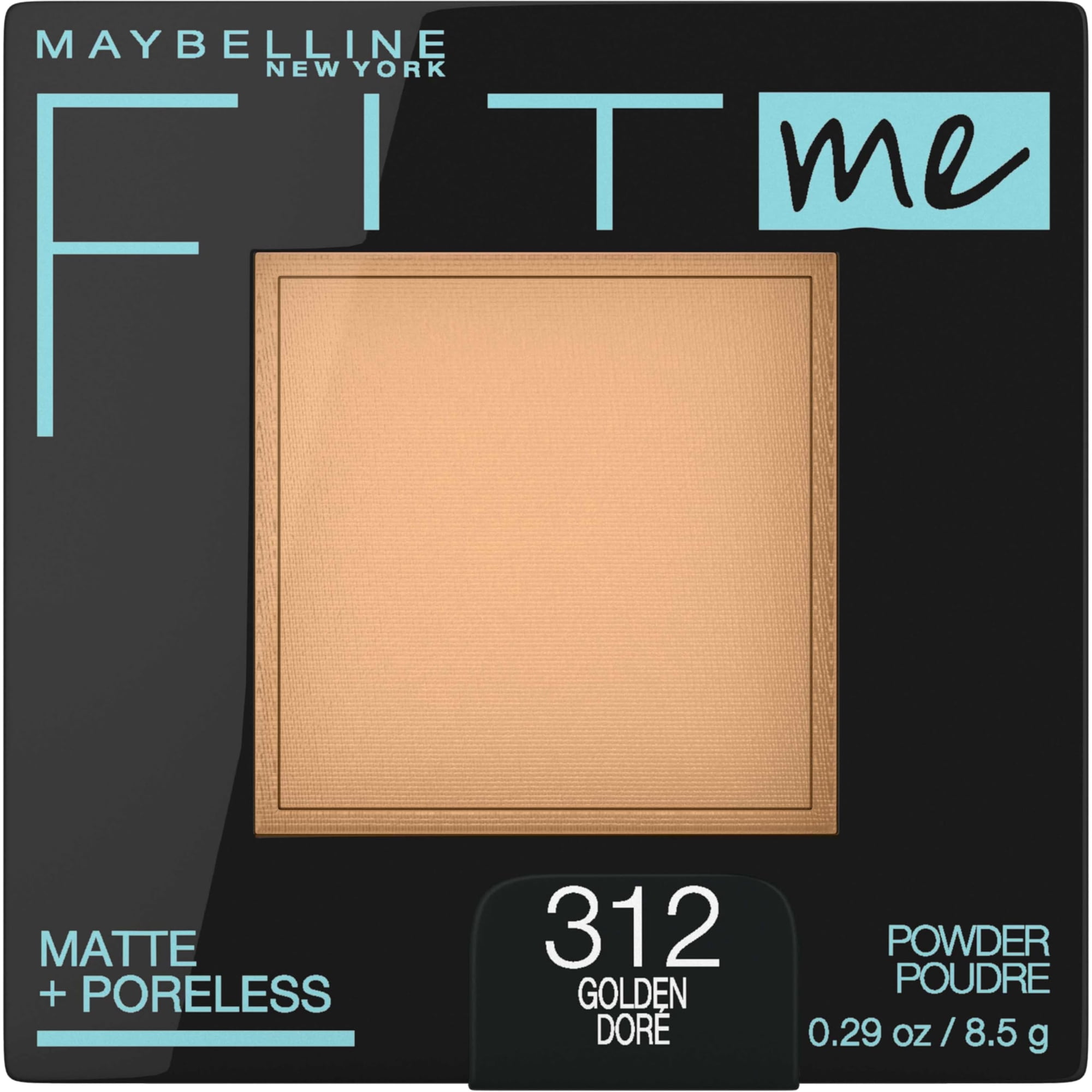 Maquillaje Facial En Polvo Maybelline Fit Me Matte + Poreless Golden