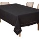 thumbnail image 1 of Mantel SARO LIFESTYLE 178 cm × 305 cm Negro con encaje de canalé, 1 of 3