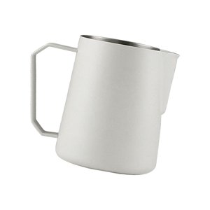 Magideal - Jarra De Leche Al De Acero Inoxidable, Jarra De Leche De 20Oz/600Ml, Taza De Jarra De Leche Espresso Latte Cappuccino, Jarra Humeante Para Choco Blanco
