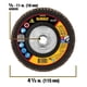 thumbnail image 2 of Disco de solapa DEWALT DWA8280H 40G T29 XP Ceramic 115 mm x 16 mm, 2 of 3