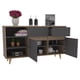 thumbnail image 5 of Rack 60 Salem Miel/Plomo + Vitrina + Bife + Mesa de Centro, 5 of 15