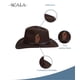 thumbnail image 2 of Sombrero Scala Clásico para Hombre de Fieltro Aplastable Outback Color Pecan, 2 of 5