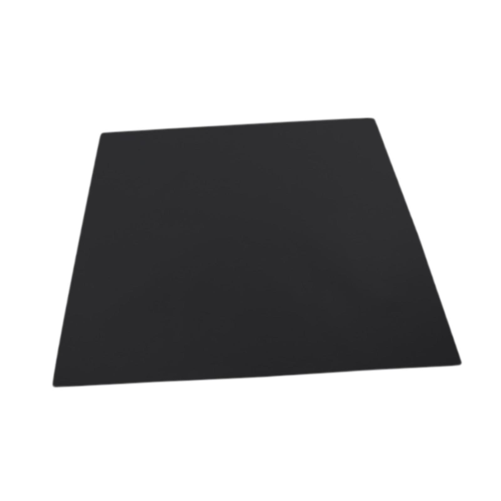 Magideal - Alfombrilla Antideslizante Para Ejercitar Piernas Debajo Del Escritorio, Elíptica, Liviana, Portátil, Para Adultos, Protector De Piso Para Estudio De Negro