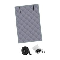 Magideal - Cubierta Térmica Para Ventana, Cubierta Para Ventana De Algodón Grueso, Resistente Para Impermeabilización, Aislamiento De Ventanas, Cubierta Aislante 24X38 Pulgadas