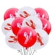 thumbnail image 1 of Globos De Látex Rojos Y Blancos Con Diseño De Langosta 12 Piezas, 1 of 2
