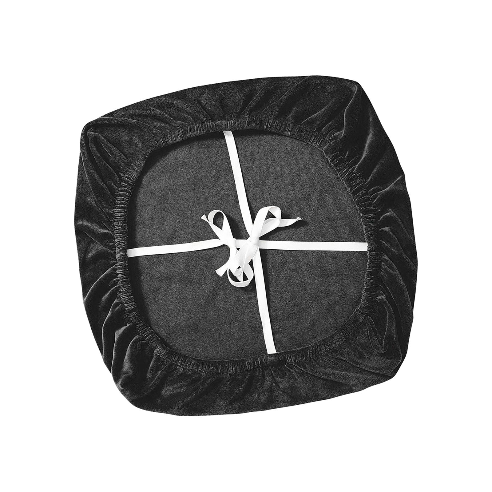 Bothyi - Funda Elástica Para Asiento De Silla, Funda Para Silla De Comedor Para Banquete, Silla Giratoria, Color Negro