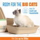 thumbnail image 4 of Cajas de arena para gatos CallieCo grande, pack de 6, resistentes a fugas, 4 of 7