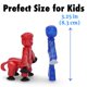 thumbnail image 3 of Figuras de acción Zing StikBot, paquete doble, Grim Indigo + Kyron Red, 3 of 3