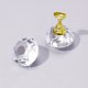 thumbnail image 1 of Transparent Crystal Nail Display Base,Golden Practice Stand Nail Holder,Nail Showing Shelf Decoration,Manicure Tool, 1 of 2