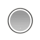 thumbnail image 1 of Espejo Circular 60cm 3 Luces Led Borde Negro, 1 of 4