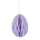 thumbnail image 2 of Decoración De Huevos De Panal 3D, Adorno De Huevos Colgantes De Pascua Para Decoración Del Hogar De Pared, Color Morado, 2 of 3