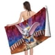 thumbnail image 4 of Dumbo Toalla de playa de secado rápido con diseño temático, regalo para mujeres y niñas, ideal para cumpleaños, fans, amantes de la música, uso en la playa o al aire libre, 78 × 180 cm, 4 of 6