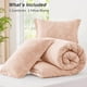 thumbnail image 2 of Juego de edredón Love's cabin Dusty Rose Pink Queen Size, 3 piezas, 2 of 3