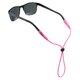 thumbnail image 1 of Cable de retención de gafas de silicona, resistente al agua, 40 cm, rosa, 1 of 5