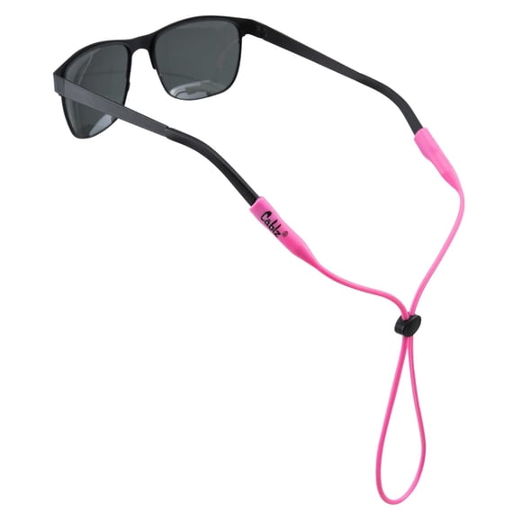 Cable de retención de gafas de silicona, resistente al agua, 40 cm, rosa