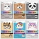 thumbnail image 1 of Máscaras De Sábana Animal Character Korean Spa Kids Paquete De 6, 1 of 3