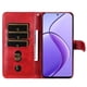 thumbnail image 5 of Funda con Cremallera para Realme 12 5G, Carcasa Cartera de Cuero PU con Soporte y Tarjetero, 5 of 6