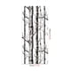 thumbnail image 2 of 1pc Simple Birch Tree Contact Paper, Black & White Home Decor, Self-Adhesive Wallpaper For Cabinet Table Chair Room Backdrop Renovation, 2 of 3
